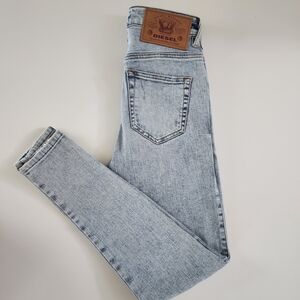 Diesel D-Slandy-High 009TG Skinny Jeans Size 25